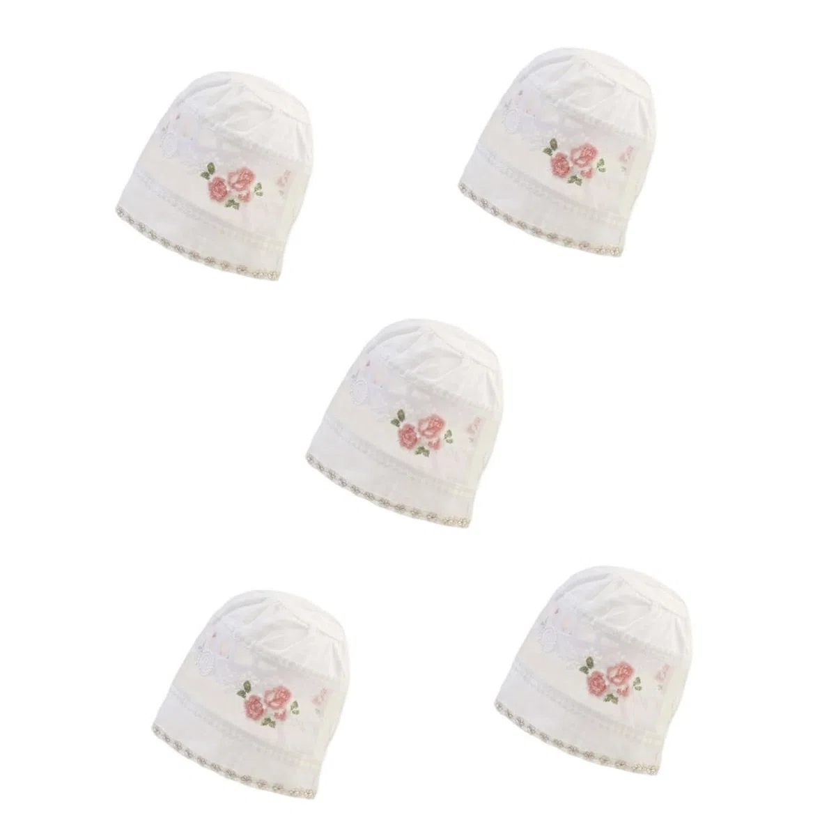 Beavorty Lot De 5 Chapeaux De Soleil pour Bébé Fille Chapeaux D'Été pour Tout-Petits Chapeaux De Jeu pour Enfants Chapeau De Plage pour Bébé Fille Bonnets pour Bébés Chapeau De
