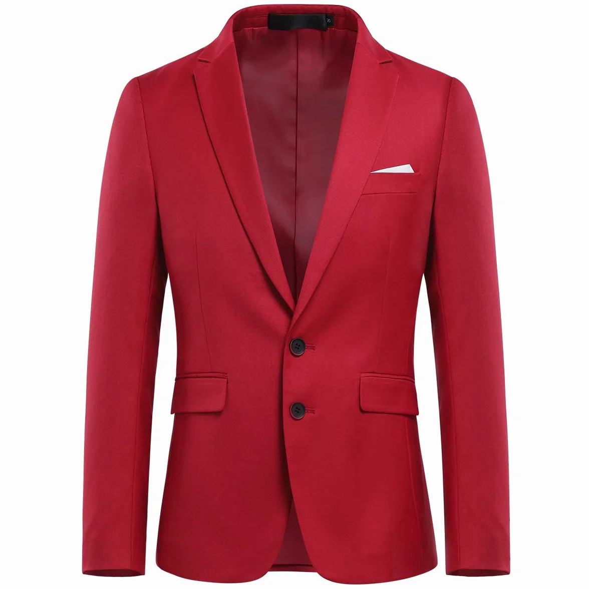 Allthemen Costume Homme Formel Elegant Men's Suits 2 Pieces Blazer Pantalon | Slim Fit Smoking,Couleur Unie,4 Boutons,Sac De Poitrine Réel,Sans Repassage,Mariage Parti Soiree,Classique,Manches Longues