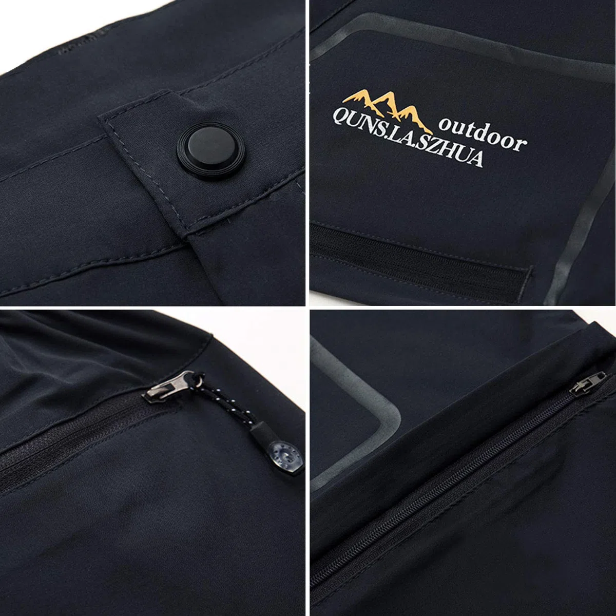 Pantalon de randonnée convertible à séchage rapide pour homme, respirant, léger, décontracté, escalade, marche