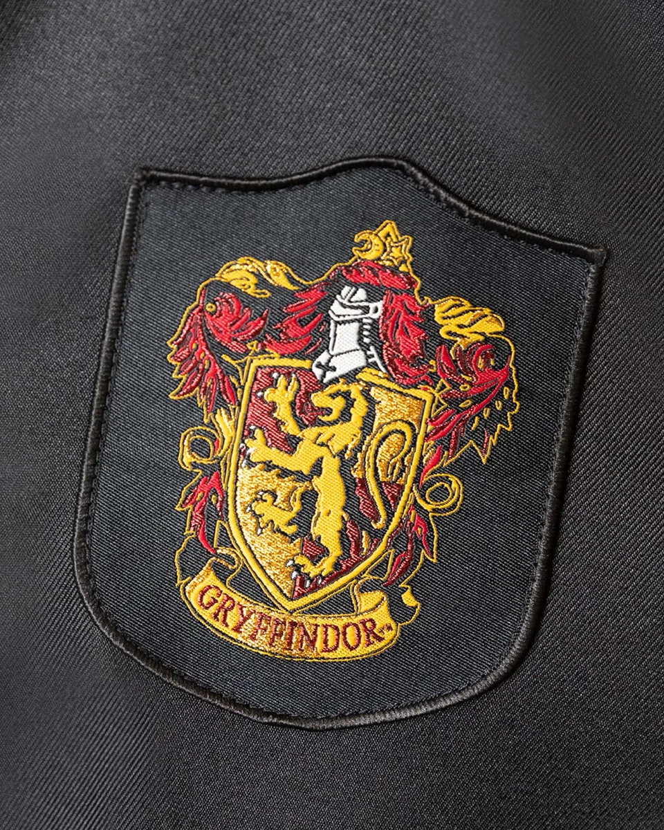 Funidelia Déguisement Officiel Harry Potter - Gryffondor pour homme et femme, Inclut: Cape avec capuche avec écusson imprimé, Taille M - Tenue pour adultes pour fêtes, Carnaval et Halloween
