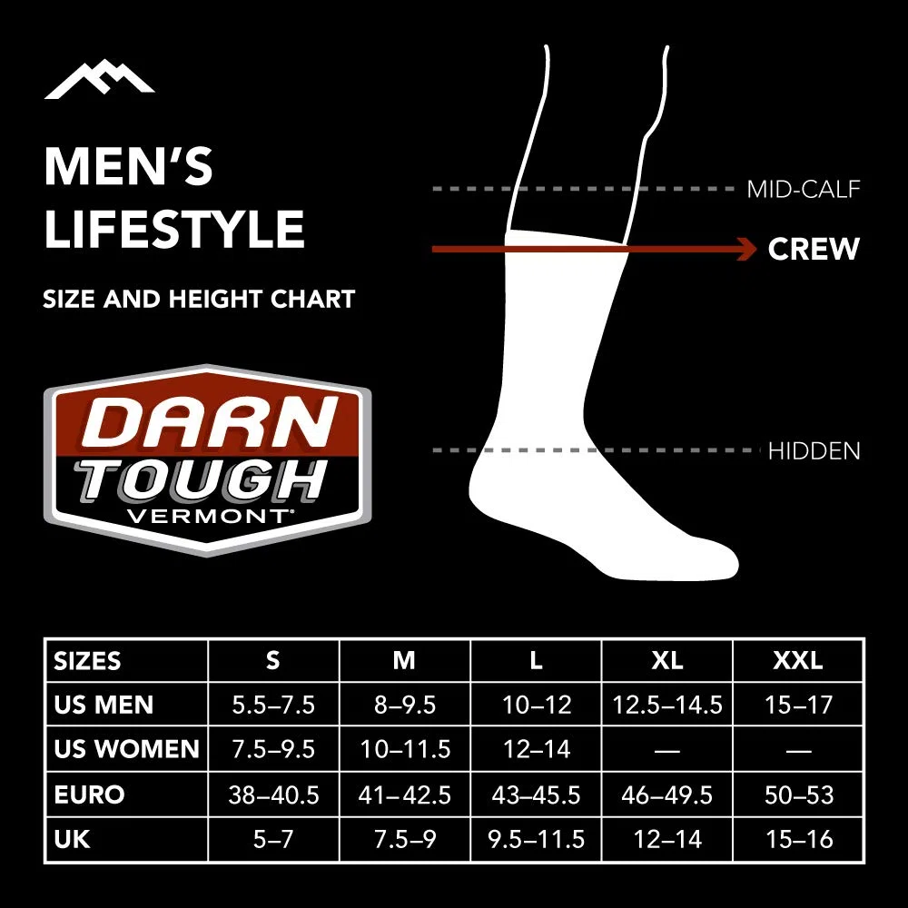 Darn Tough Vermont The Standard Issue Crew Light Chaussettes