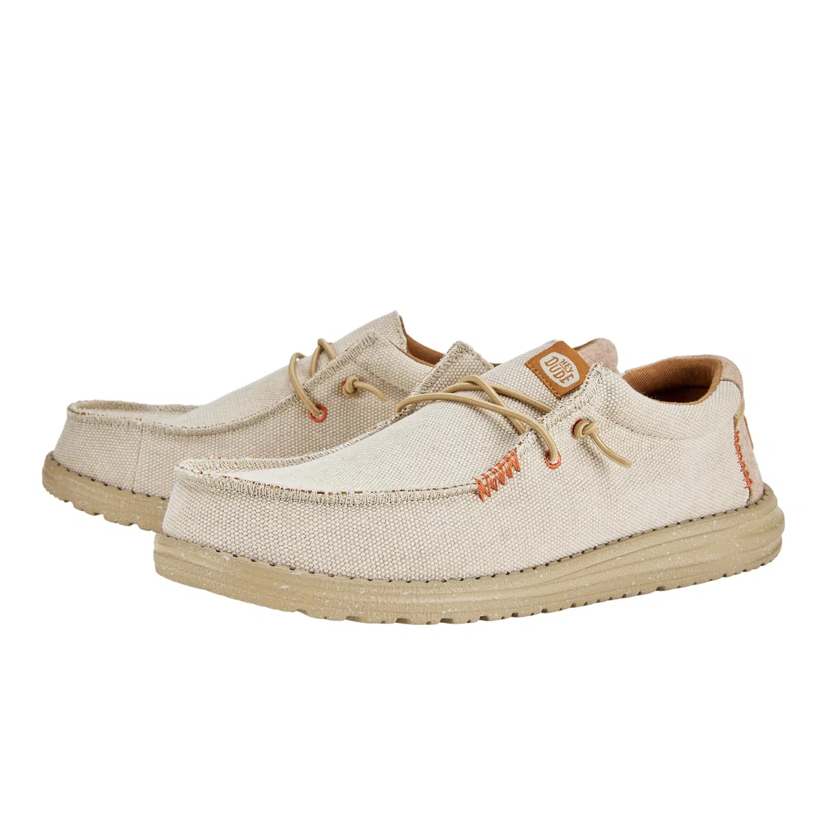 HEYDUDE Wally Coastline Jute - Chaussures pour Hommes - Baskets avec Semelles Confortables - Style Mocassin