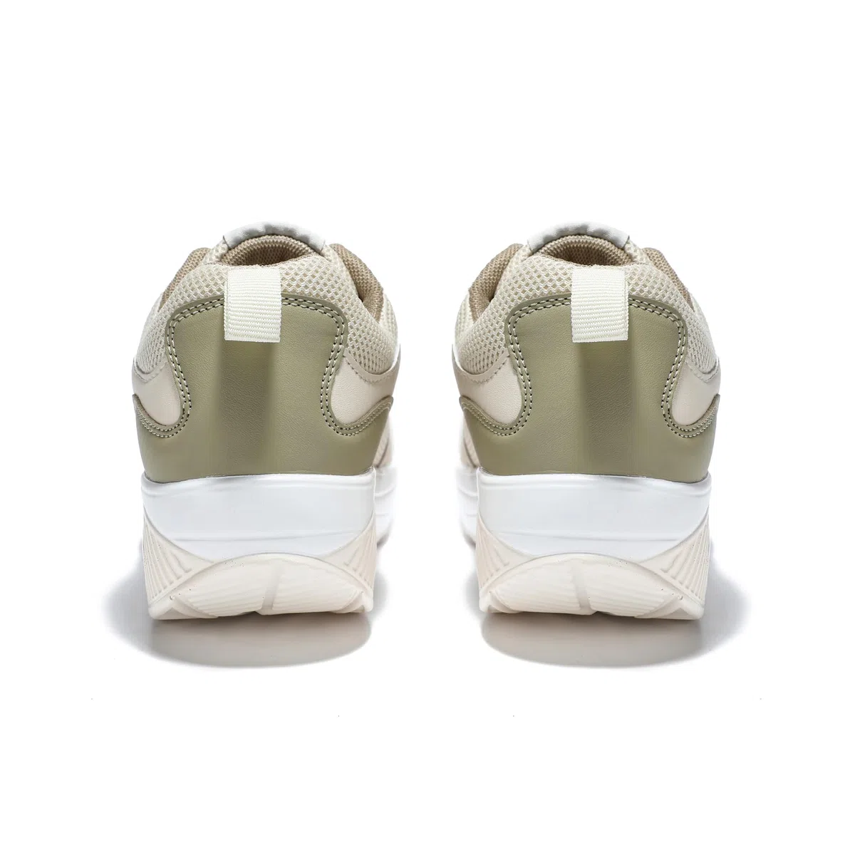 JOMIX Chaussures Basculantes Femme – Fitness, Marche & Gym Confortables, Légères, Semelle Ergonomique à Talon, Amortissantes, Antidérapantes, Respirantes avec Lacets SD9133