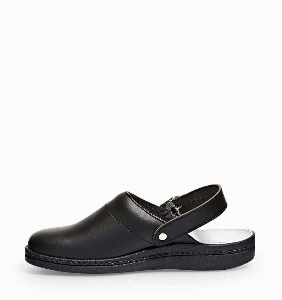 Abeba 77031-44 The Original Chaussure Sabot Taille 44 Noir