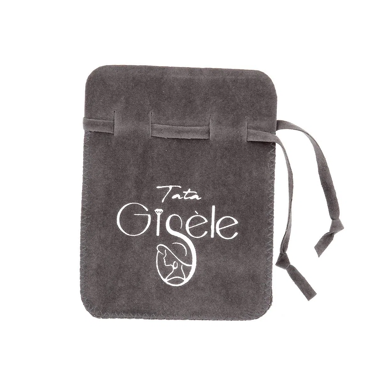 Tata Gisèle Bague Alliance Mixte en Plaqué Or 18 Carats - Largeur 4 mm - Gravure Incluse - Sachet Velours ou Ecrin