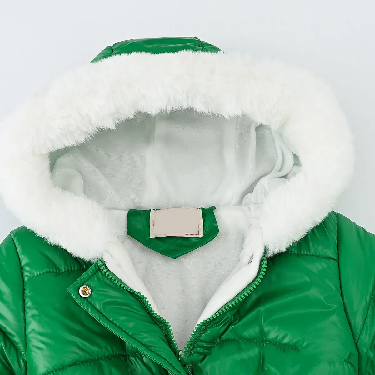 OBiQuzz Veste matelassée pour fille - Doudoune chaude - Veste d'hiver avec capuche - Veste demi-saison - Manches longues - Veste d'extérieur - Cardigan - Couleur unie - Classique - Manteau pour enfant