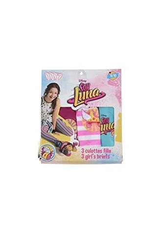 Boite de 3 culottes en coton fille ,multicouleurs ,9/10 ans