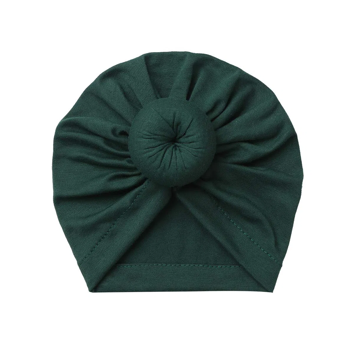 Oyolan Set de 3 Bonnet Turban Bébé Fille Garçon Bonnet Naissance Coton Doux Nouveau-Né Indien Bandeau Turban Noeud Bonnet Hôpital Accessoire Photographie
