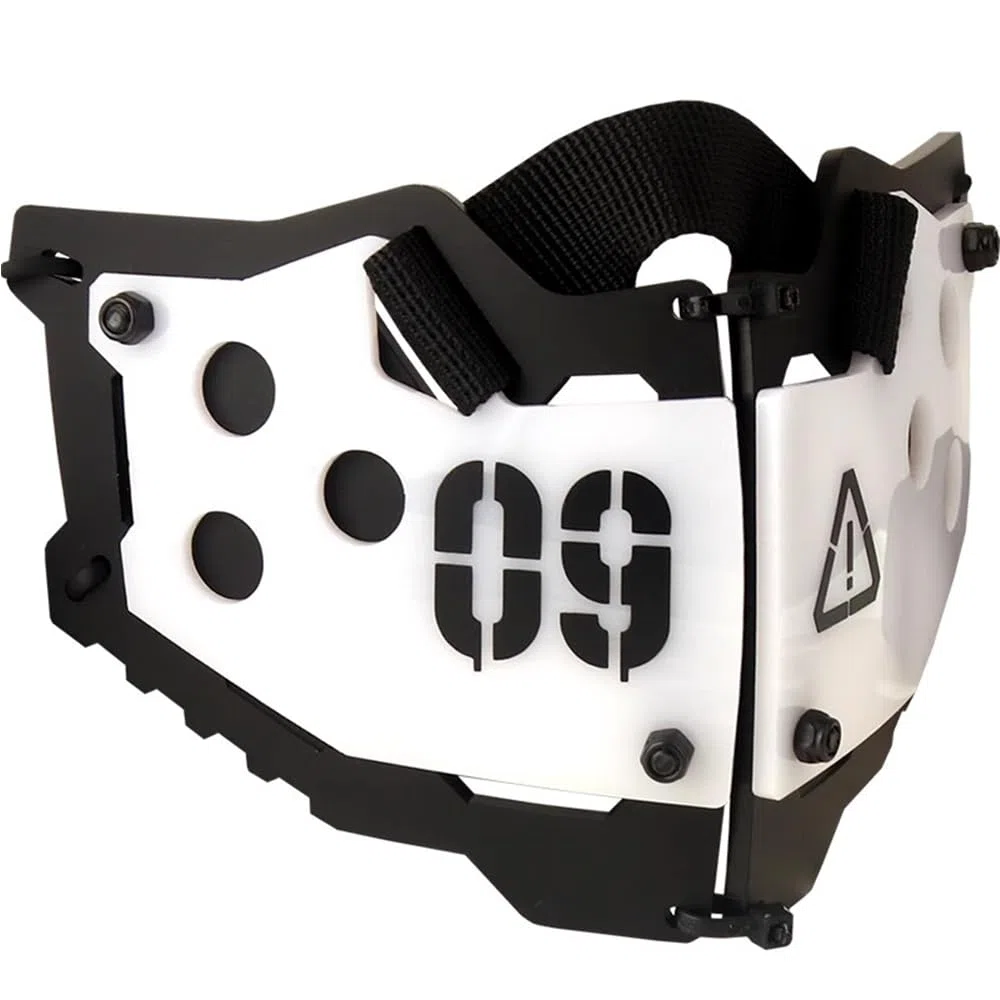 Masque Cyberpunk, Masque Fonctionnel, Cosplay, Halloween, Fête, Festival De Musique, Accessoires,Small