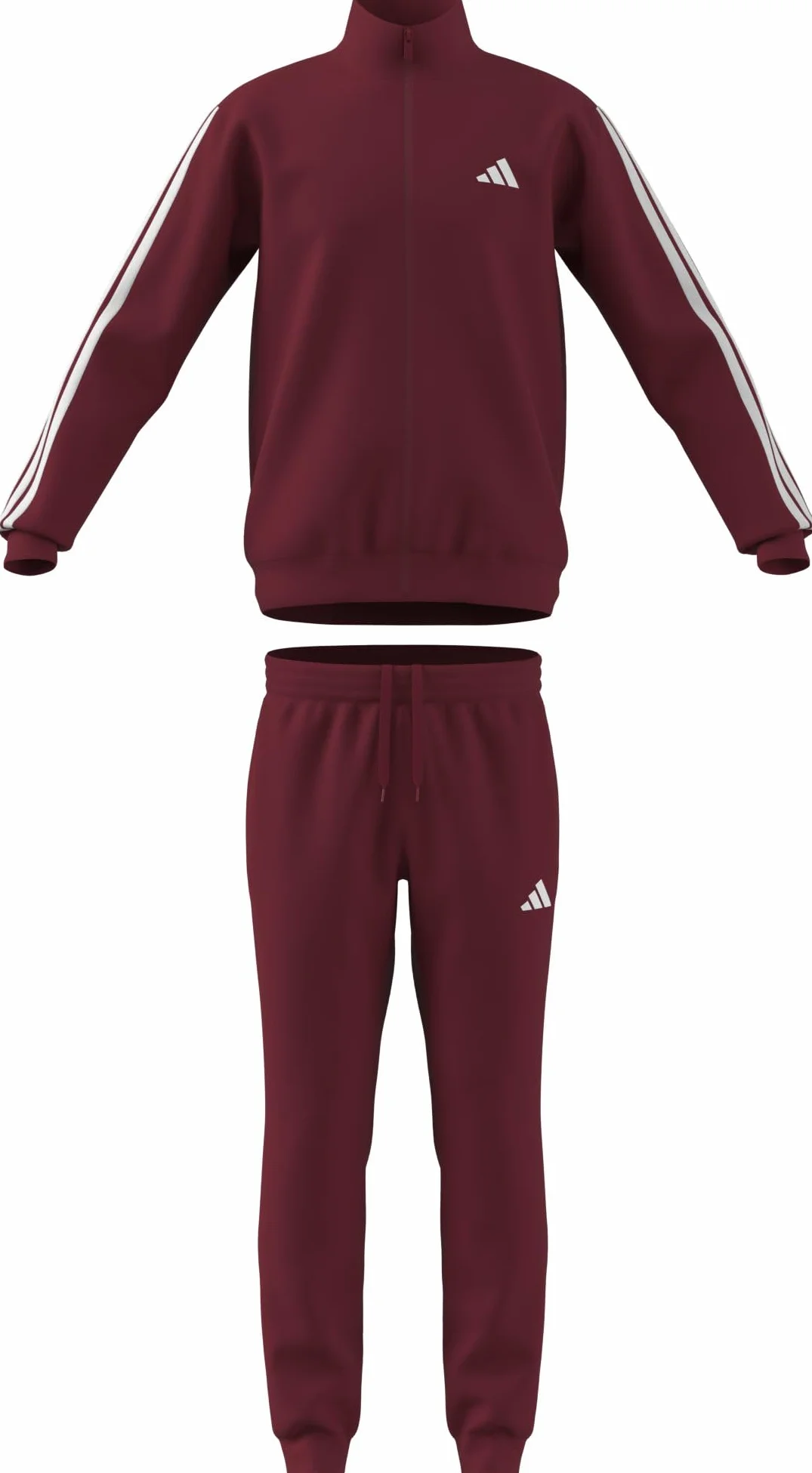 adidas Sportswear Basic 3 Stripes Fleece Tracksuit Survêtement Homme