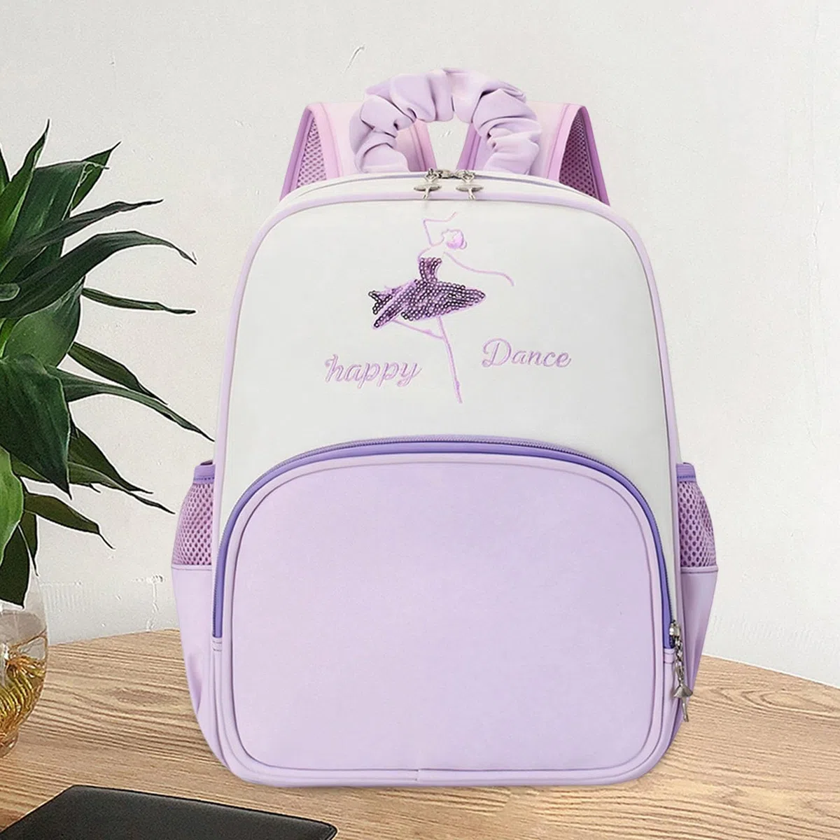 Sac à Dos de Ballet pour Filles, Sac de Sport, Idéal pour Le Sport et Les, Violet