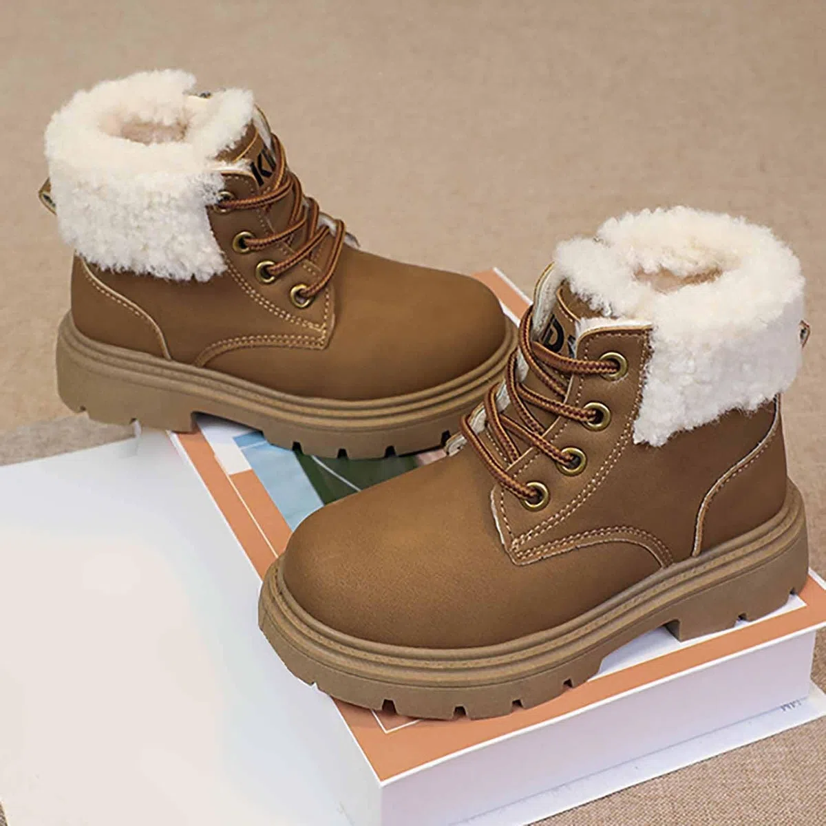 Chaussures Hiver Garçon Chaussure Enfant Botte Fourrée Fille Bottines Garcon Bottine Enfants Bébé Boots Equitation Moto Et Fourrées De Neige Bottes