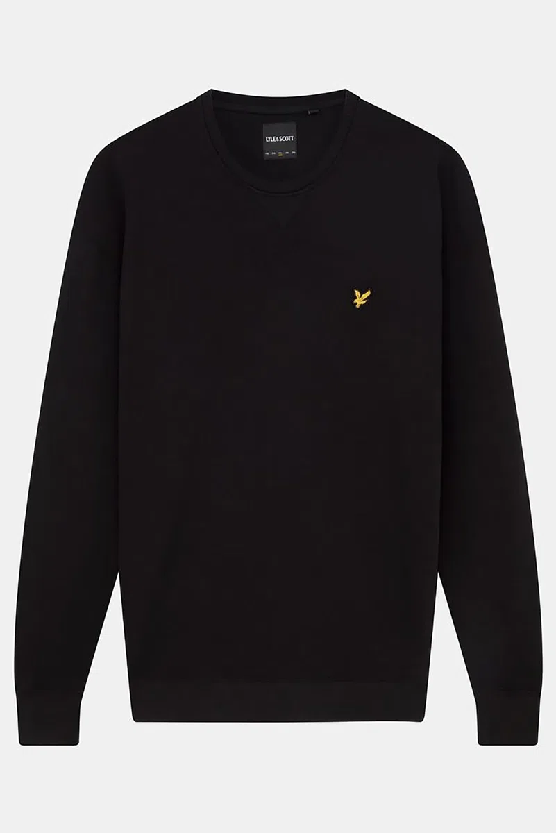 Lyle & Scott Hommes Sweat-Shirt Délavé Col Ras du Cou