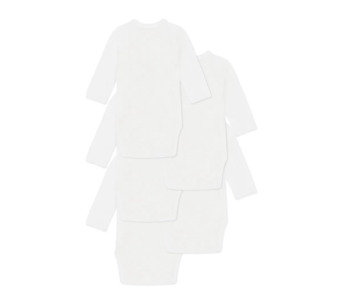 Petit Bateau Bodies Naissance Manches Longues (Lot de 5) Mixte bébé