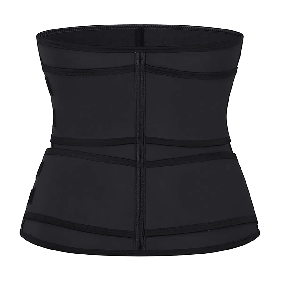 WHSPORT Femme Ceinture de Sudation Ajustable en Sauna Néoprène Ceinture de Minceur Sport Gaine Amincissante Ventre Plat Serre Taille Corset Sculptant Réglable Ceinture Abdominale Zip