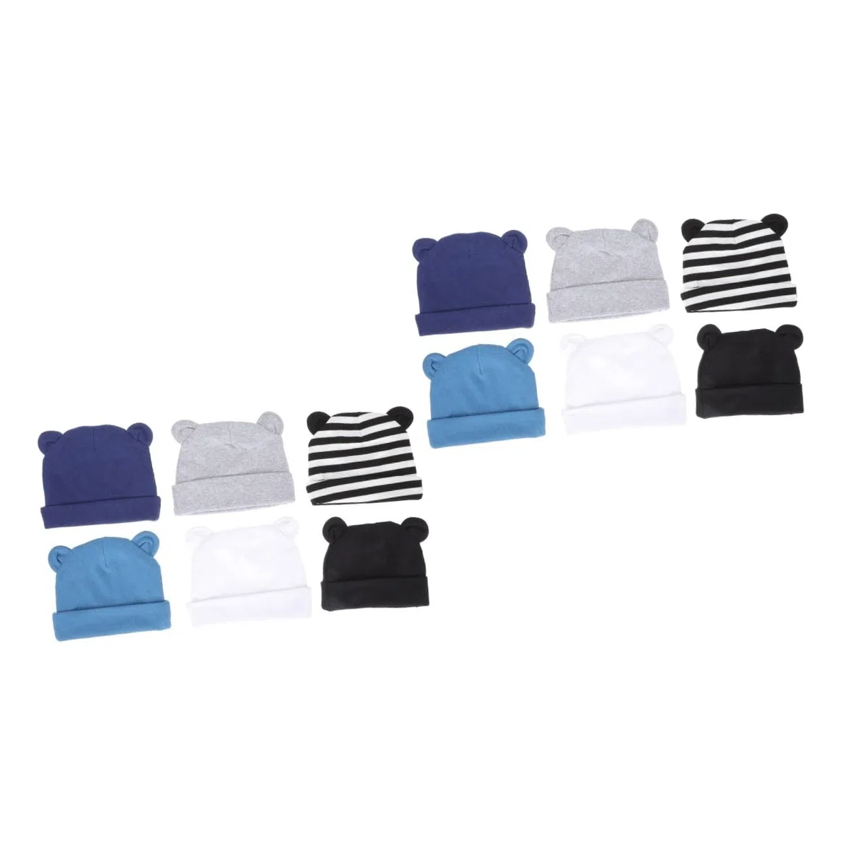 Bonnet Fœtal pour Enfants Chapeau Bébé Fille Chapeaux Bébé Garçon Nouveau-né Casquette Chaude Chapeau Hiver Chapeaux De Coton Nouveau-né en Coton