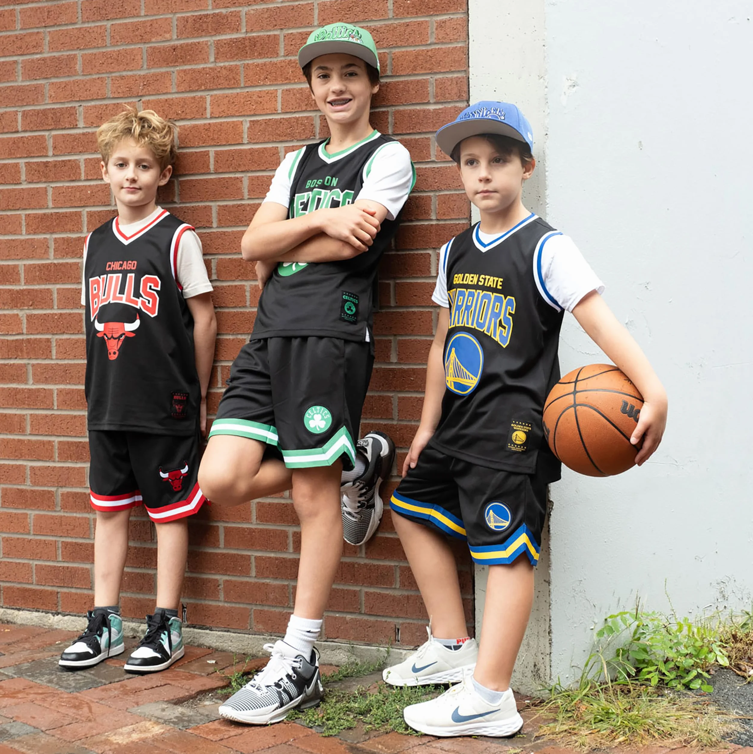 Ultra Game Short d'entraînement officiel de la NBA Active Knit Slam pour jeunes