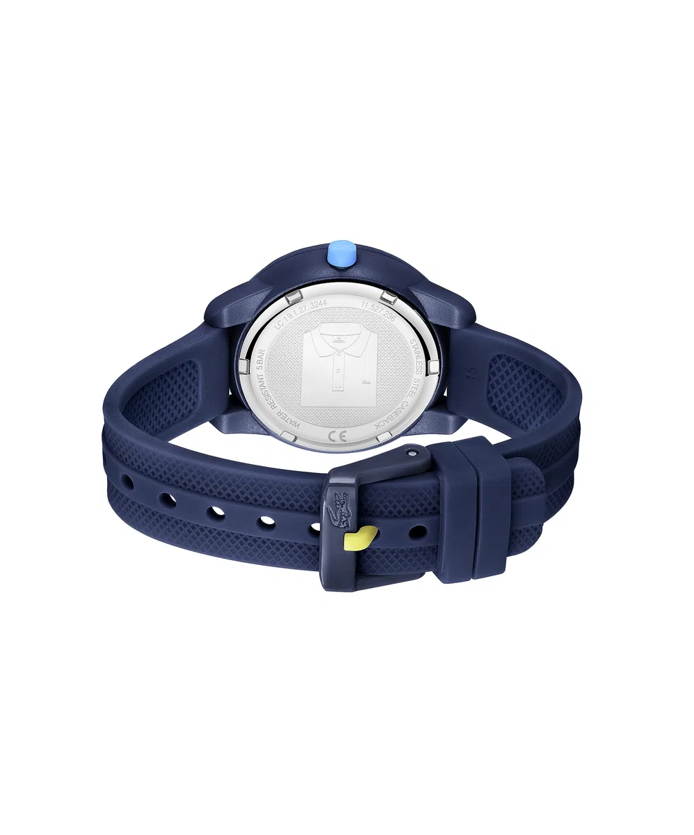 Lacoste Montre Analogique à Quartz pour Enfants Collection Mini Tennis avec Bracelet en Silicone
