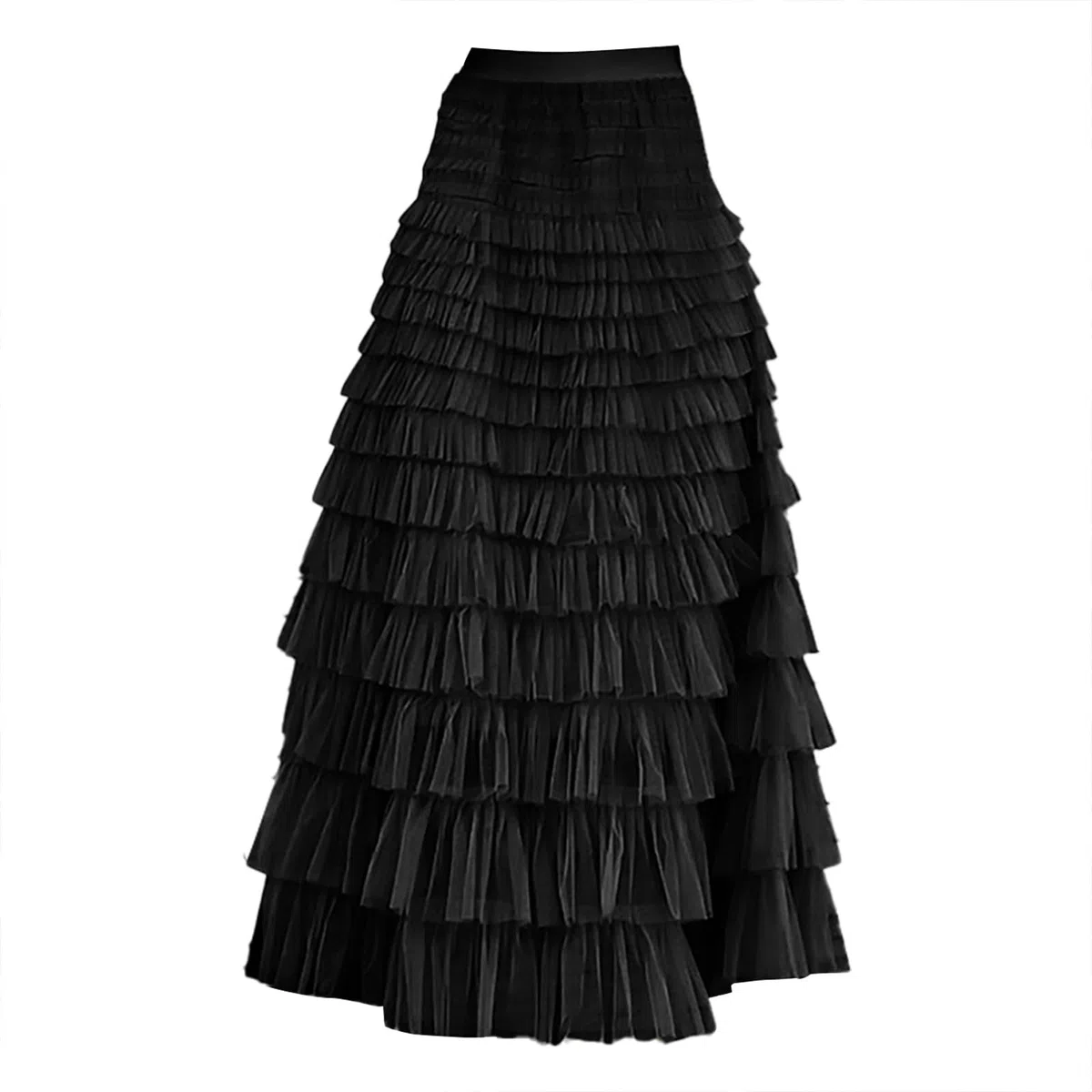 Cocila Tutu Danse Classique Fille Tulle pour Femmes Jupes Longue en à Volants Multicouche Ligne A Bal De Promo Mariage Femmes Noir Fluo Red Skirt Verte Jupon sous Robe Paillette