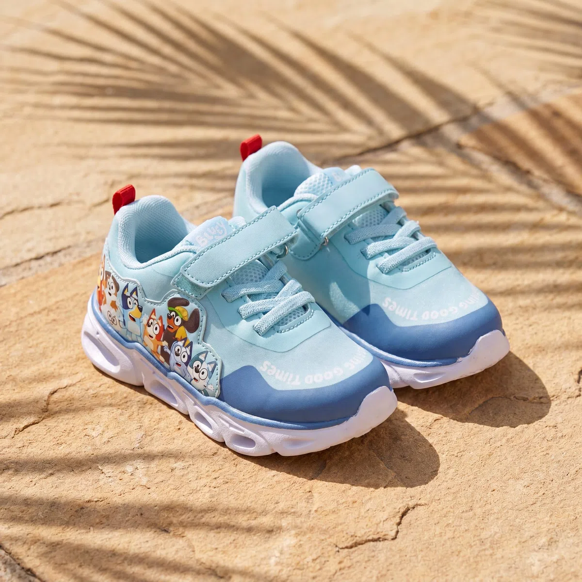 Baskets Bluey avec Lumières Semelle Légère EVA - Chaussures Bluey Confortables pour Garçon et Fille