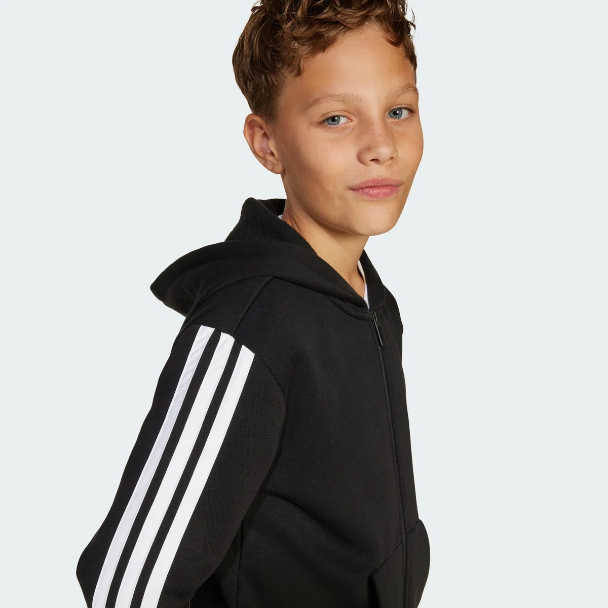 adidas Kids' Veste à Capuche entièrement zippée Essentials Enfants