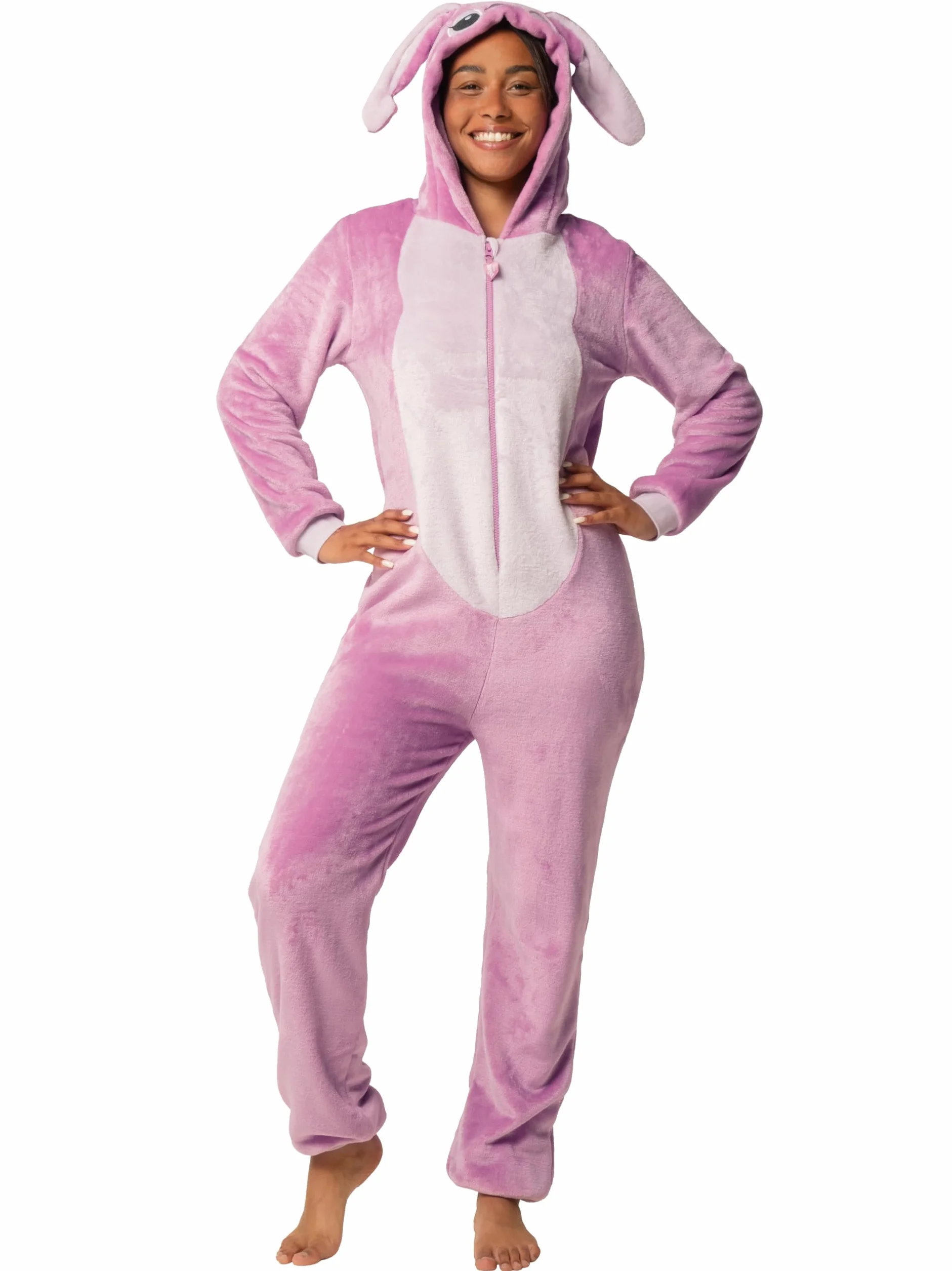 Disney Lilo et Stitch Angel Grenouillere Femme, Combinaison Femme Pyjama Stitch, Angel Grenouillère Adulte