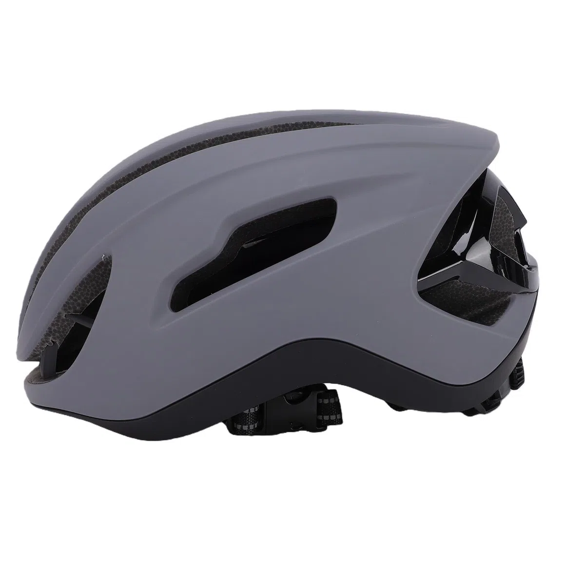 Casque de Cyclisme Réglable Unisexe, Vélo de Route de Montagne avec Squelette renforcé pour Les Sports de Plein Air 56-62cm Bleu foncé Gris