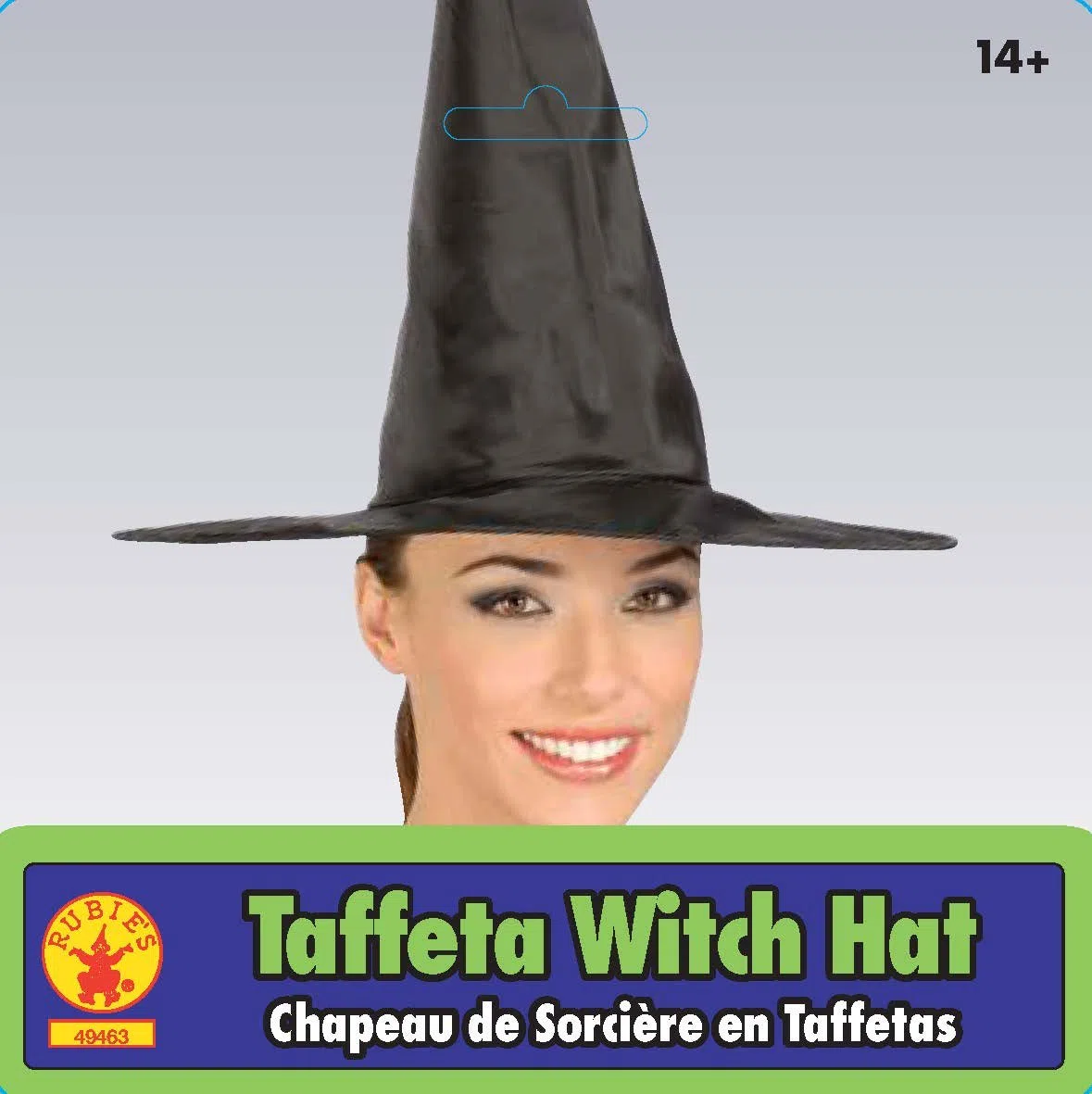 taffeta Witch Hat Accessoire de déguisement pour Adulte Taille Unique