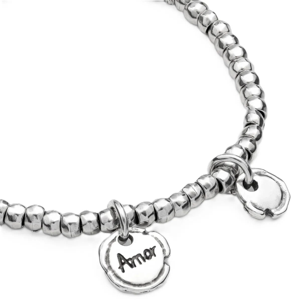 Uno de 50 - Bracelet Collection Sealed Love pour Femme, Argent Sterling 925, Couleur Argent, Taille M, Fabriqué en Espagne