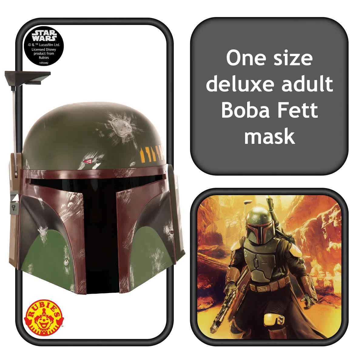 Star Wars BOBBA FETT DELUXE HELMET