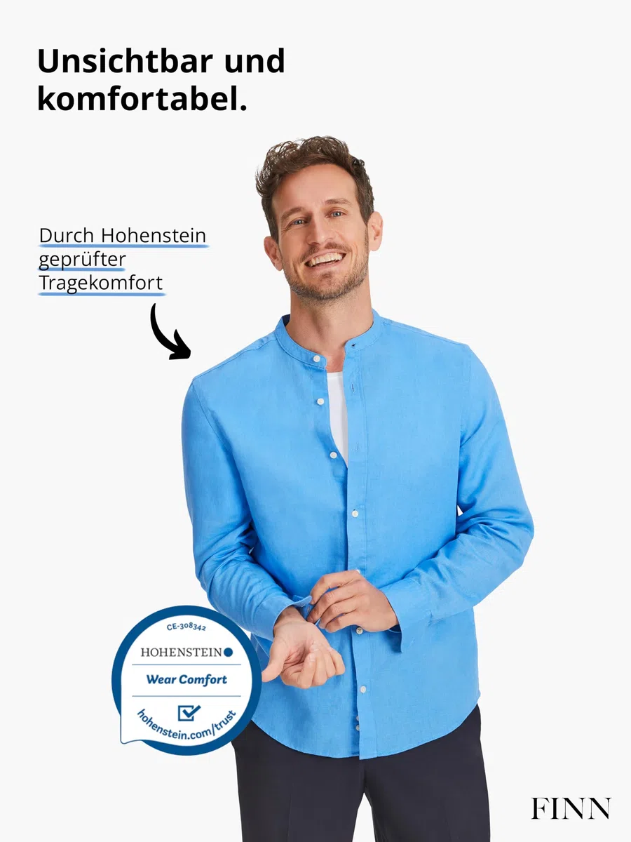FINN T-Shirt Anti-Transpiration imperméable pour Homme avec Coussinets sous Les aisselles – Minimise Les Taches de Transpiration sur Tout Le Haut du Corps, même en Cas de Forte Transpiration