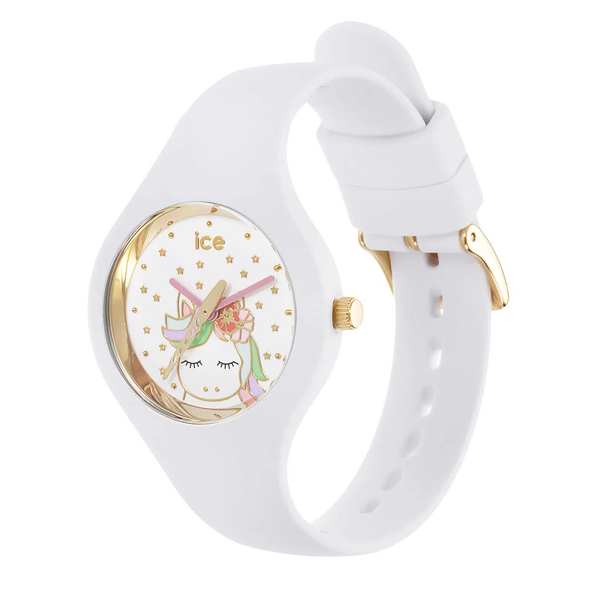 Ice-Watch - ICE fantasia Unicorn white - Montre blanche pour fille avec bracelet en silicone - 018421 (Extra small)