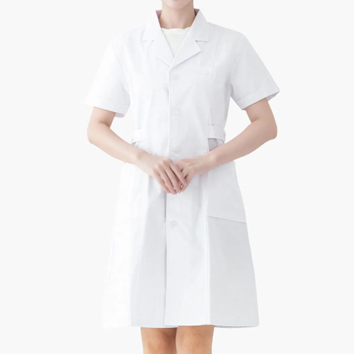 Blouse Chimie Coton Blouse Blanche Chimie Lycee Medicale Femme Coton Collège De Médecin Lycée Tenue Infirmiere Professionnelle Cosplay