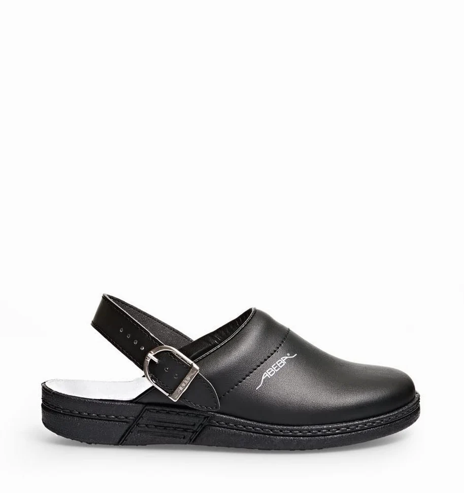 Abeba 77031-44 The Original Chaussure Sabot Taille 44 Noir