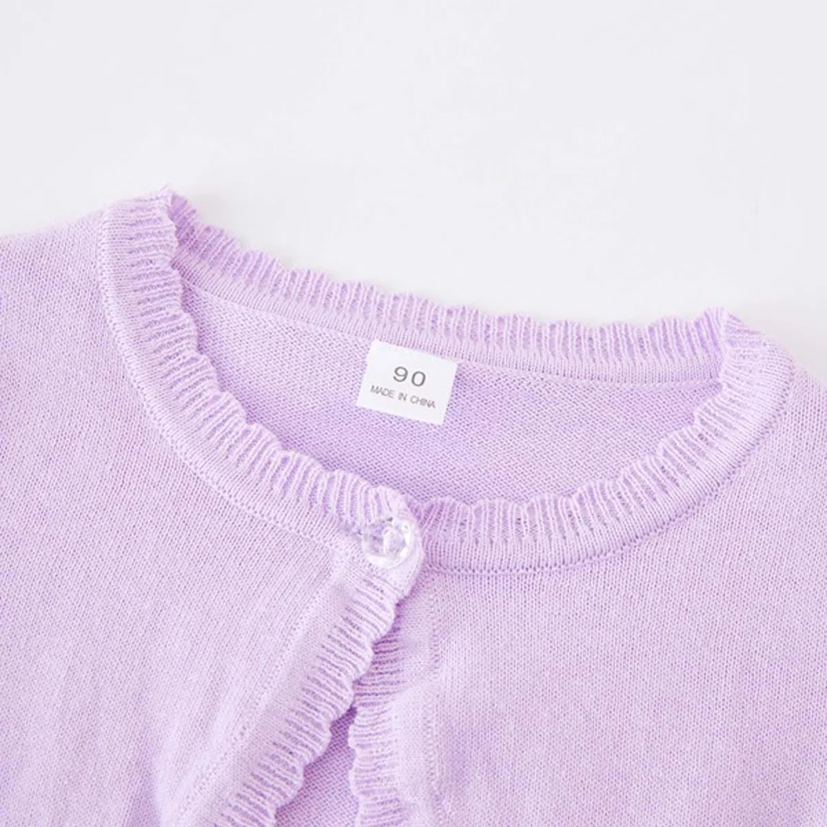 Fille, Cardigan en Tricot pour Filles, Haut Décontracté À Col Rond Et Ouvert sur Le Devant, pour Tout-Petits, Vêtements D'extérieur Légers Et Superposés, Printe, Style Casual Chic