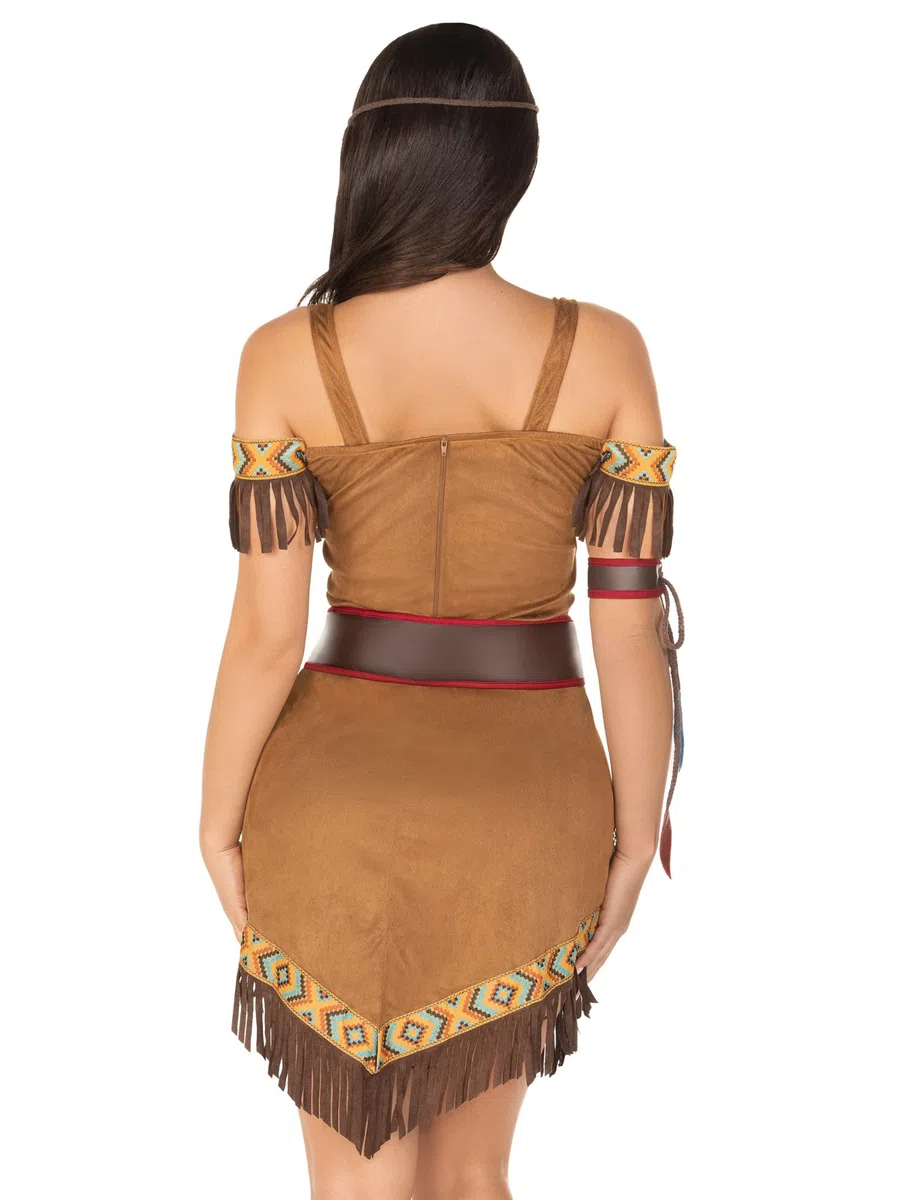 Leg Avenue Costume de princesse guerrière native pour femme Taille adulte