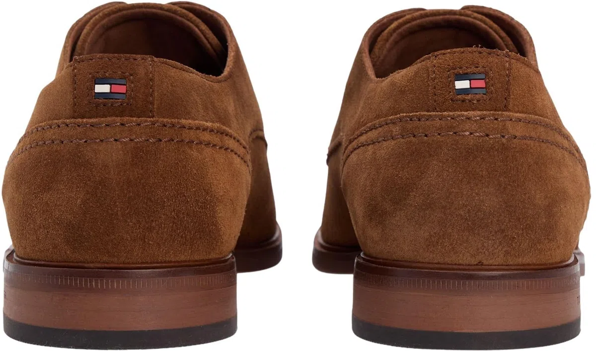 Tommy Hilfiger Homme Hilfiger Suede Dress Shoe Fm0fm05776 Chaussures Derby