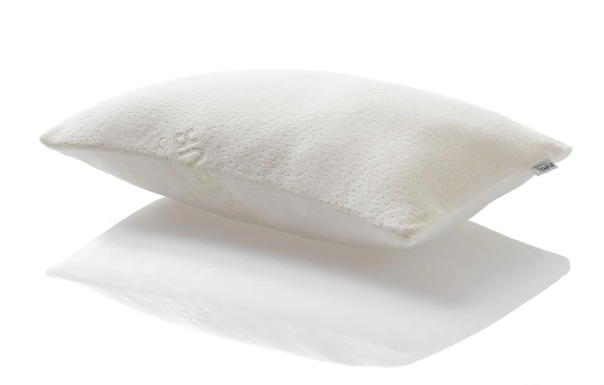 Tempur Oreiller de Voyage Cloud – Fermeté Extra Douce – Micro-Coussins – Fabriqué à partir de Mousse à mémoire de Forme reconnue par la NASA – Housse Amovible Lavable, Blanc, 40cm x 26cm x 10cm