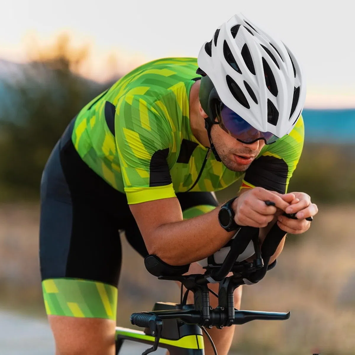 Chapeau de sécurité pour vélo - Chapeau de sécurité confortable et léger - Accessoire de cyclisme pour l'extérieur, les voyages, la randonnée