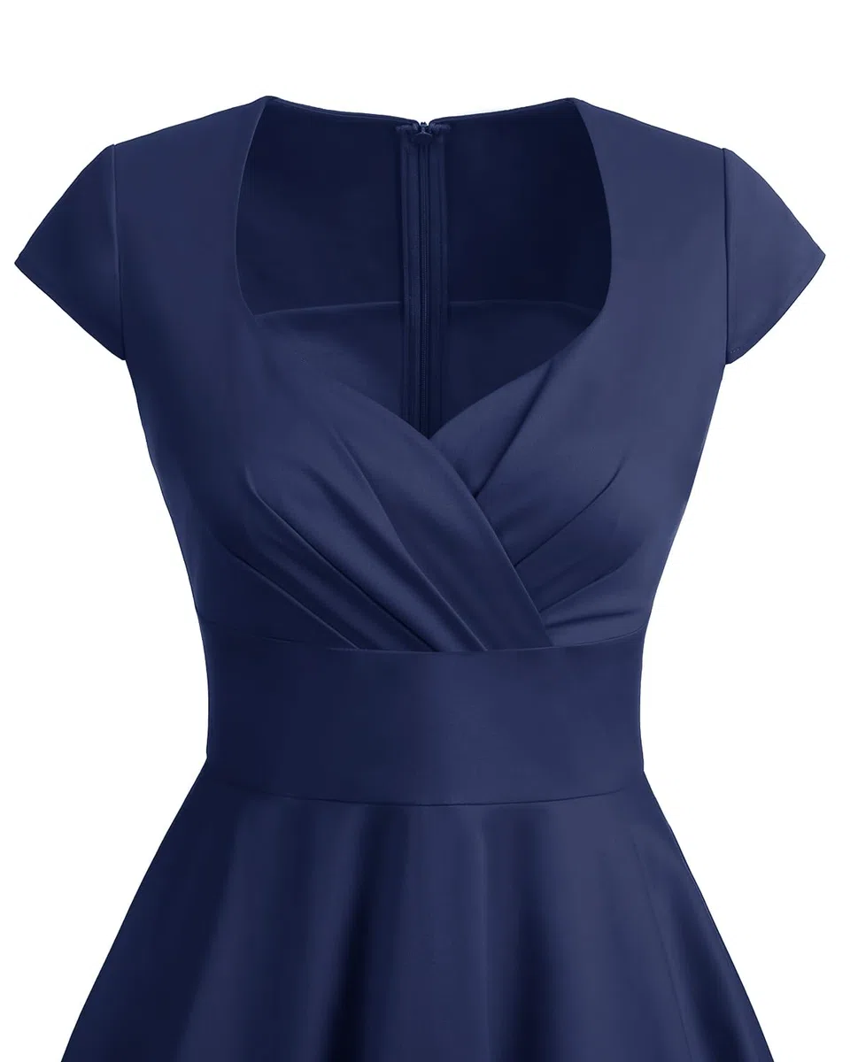 Bbonlinedress Robes de cocktail courtes pour femme - Style rétro des années 1950