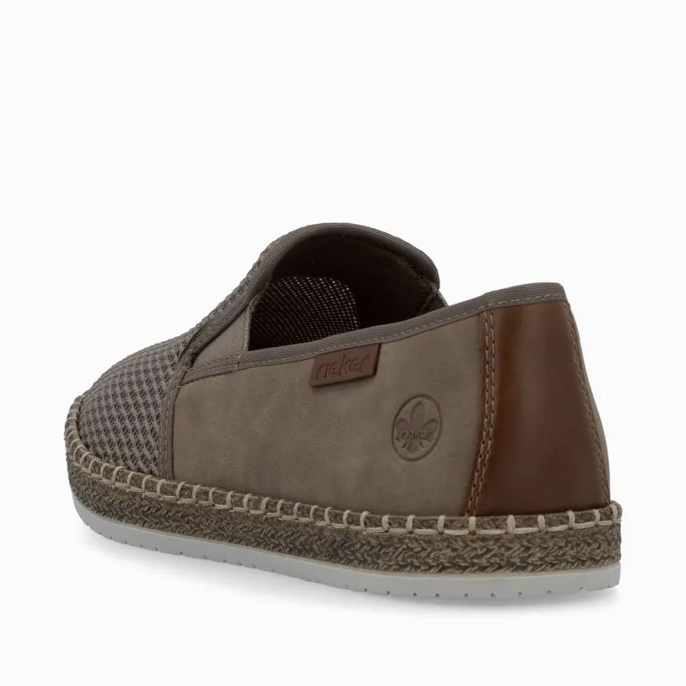 Rieker Homme Chaussures Basses B5265, Monsieur Mocassin,Chaussons