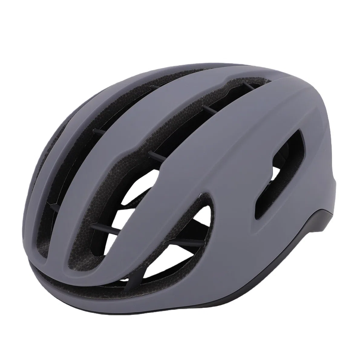 Casque de Cyclisme Réglable Unisexe, Vélo de Route de Montagne avec Squelette renforcé pour Les Sports de Plein Air 56-62cm Bleu foncé Gris