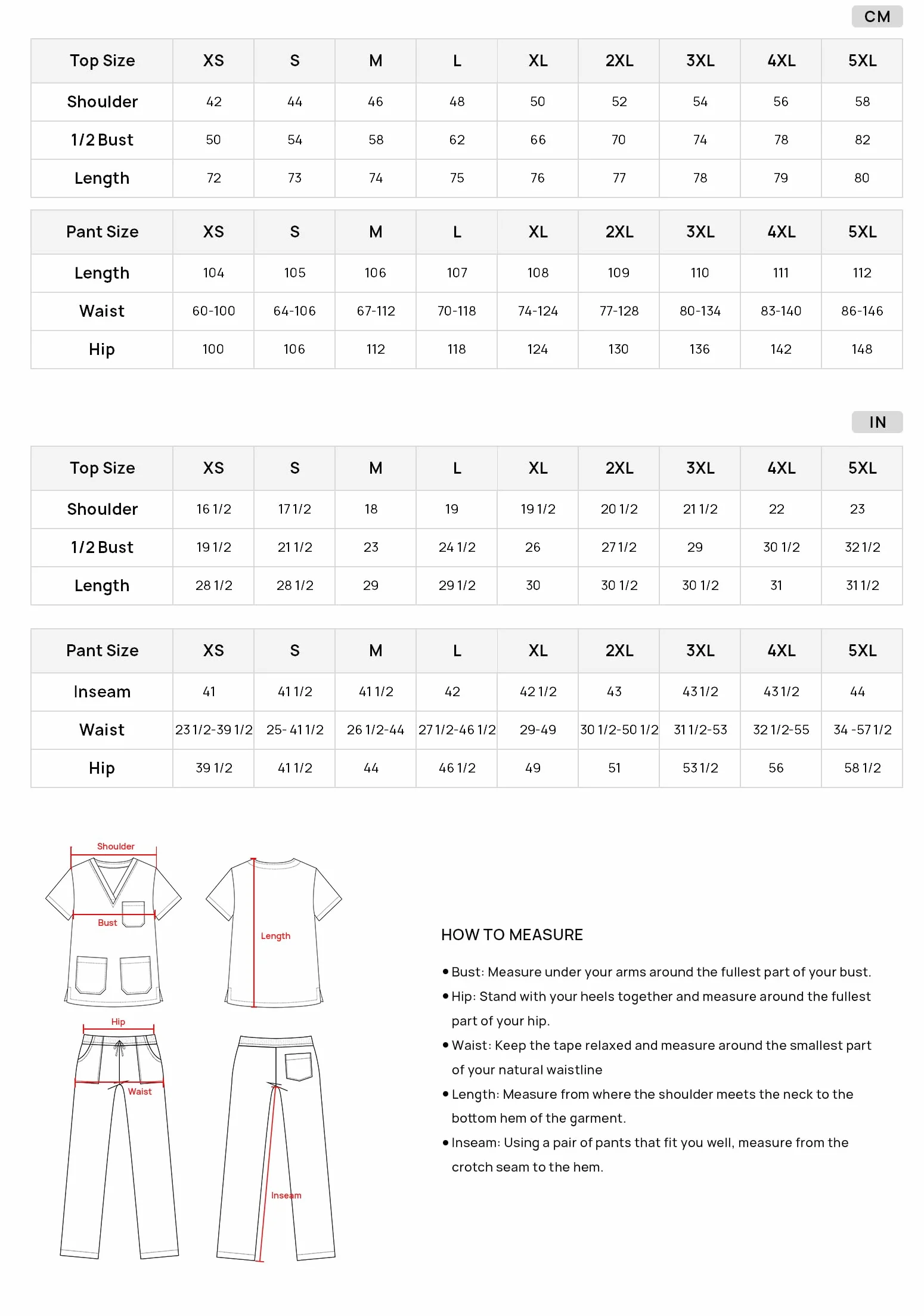 Misemiya - Pack * 2 Pcs - Ensemble Uniformes Unisexe Blouse - Uniforme Médical avec Haut et Pantalon 2-6801-6802