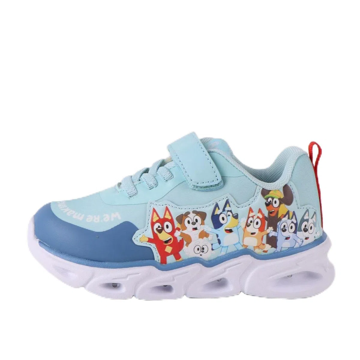 Baskets Bluey avec Lumières Semelle Légère EVA - Chaussures Bluey Confortables pour Garçon et Fille
