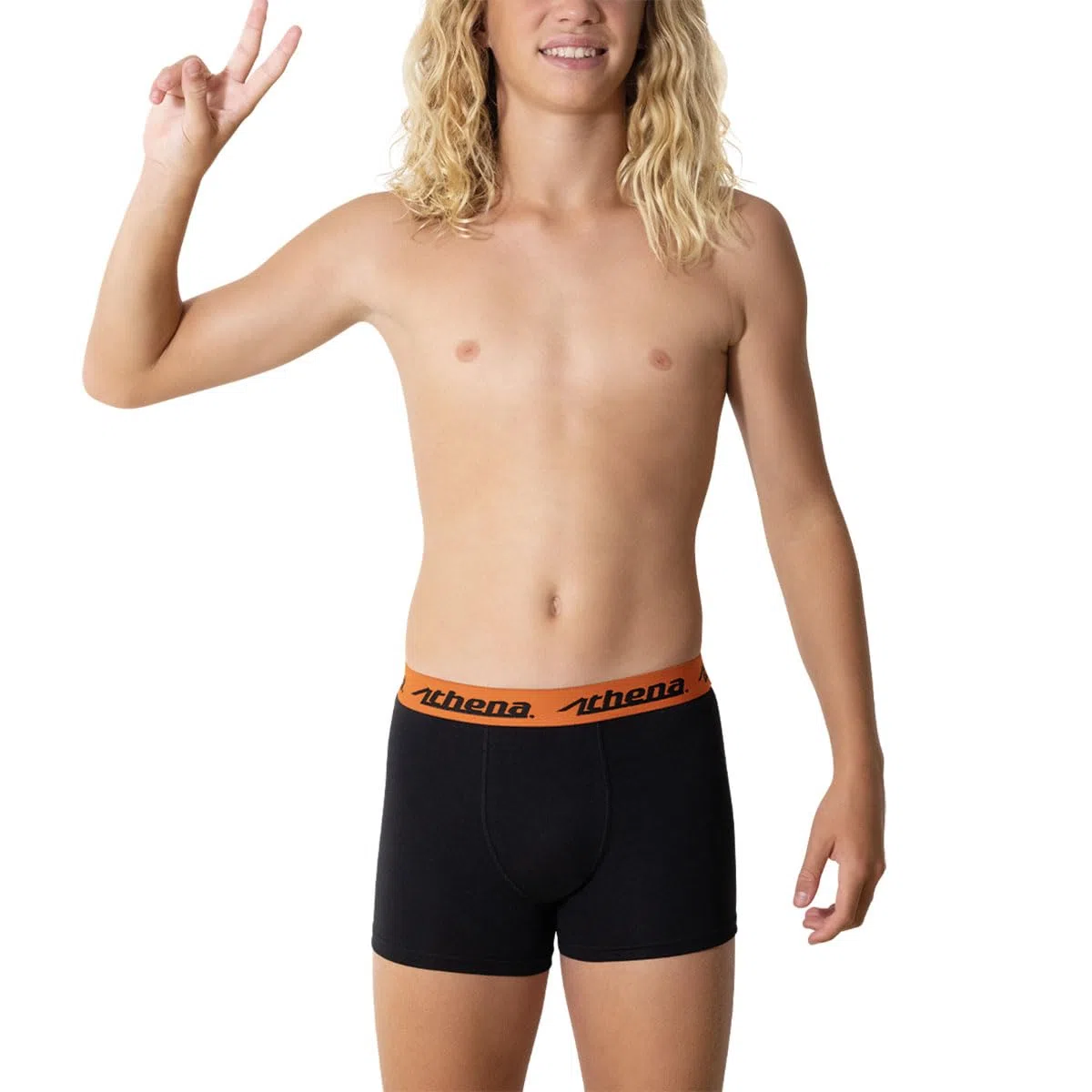 Athena - Lot de 9 Boxers garçon Trio Choc Ecopack