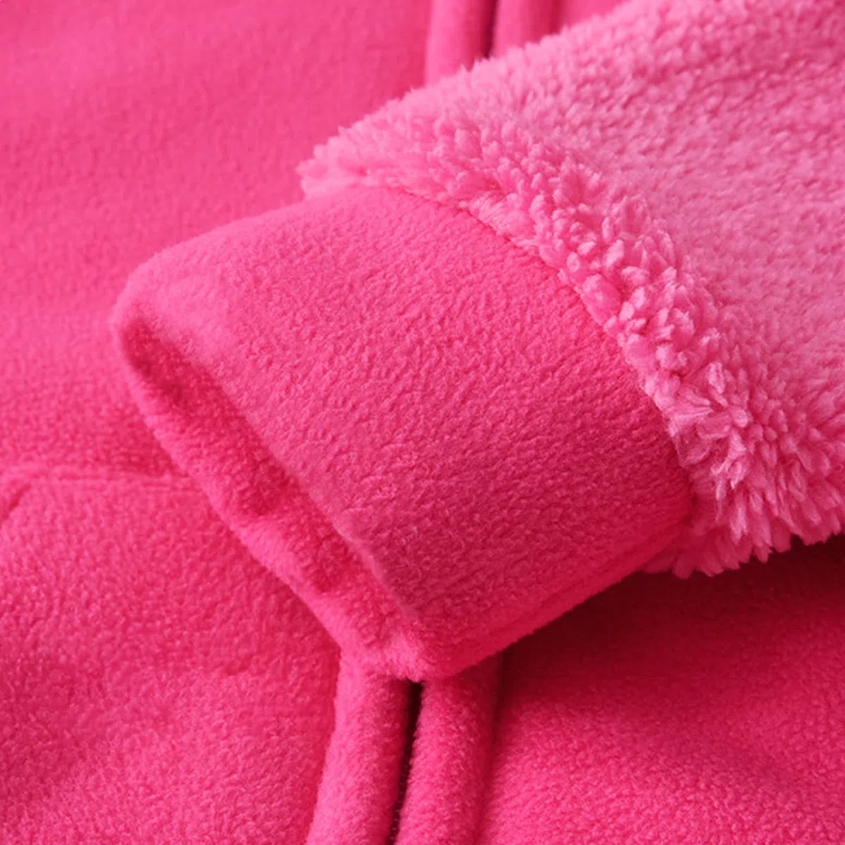 Bébé Toddler Enfants Garçons Filles Veste Polaire Épaissie avec Capuche Veste Polaire Zippée Ours F78 Veste à Capuche Veste Enfant avec Oreilles d'Ours Taille 86-134, Ours