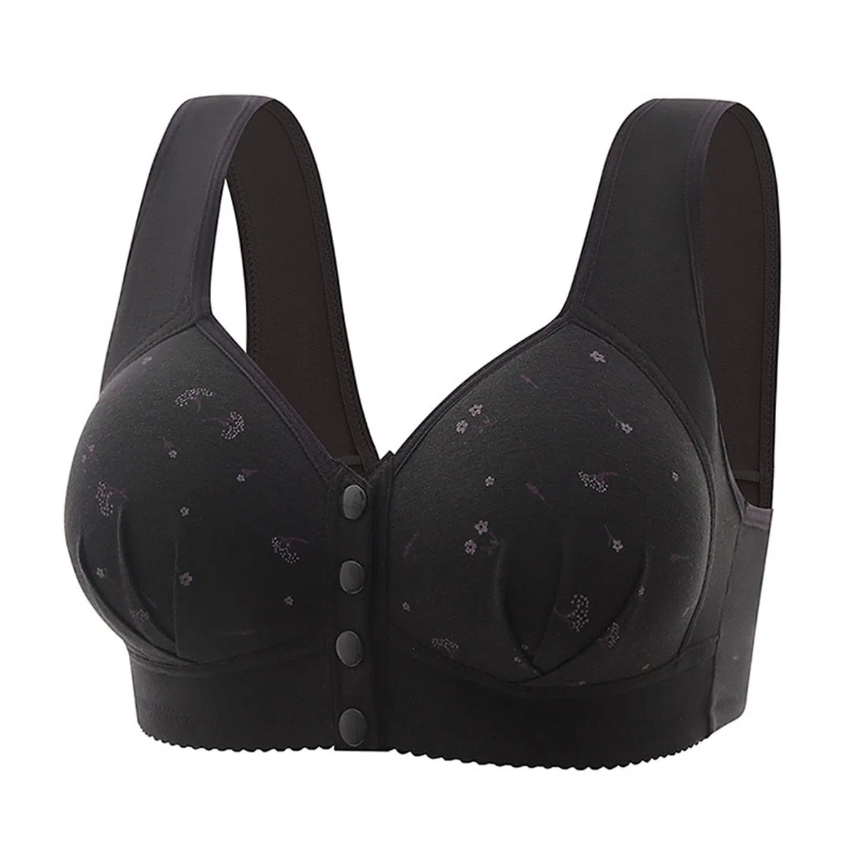 Lot de soutiens-gorge pour femme avec fermeture sur le devant et anti-affaissement pour femmes âgées - Sous-vêtements à fort impact - Bralette sans armatures - Soutien-gorge sans fil - Lingerie sans