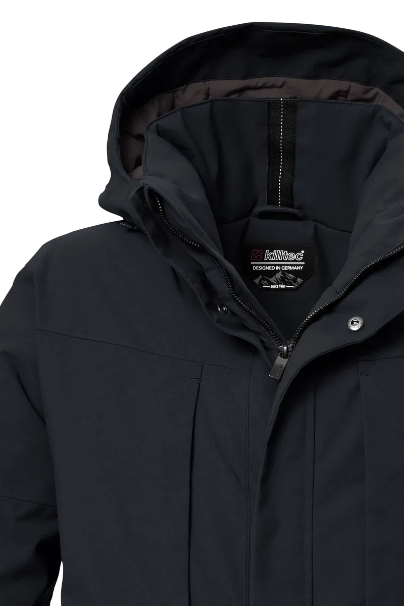 Killtec Kow 80 Mn Prk Parka fonctionnelle/parka avec capuche amovible Homme