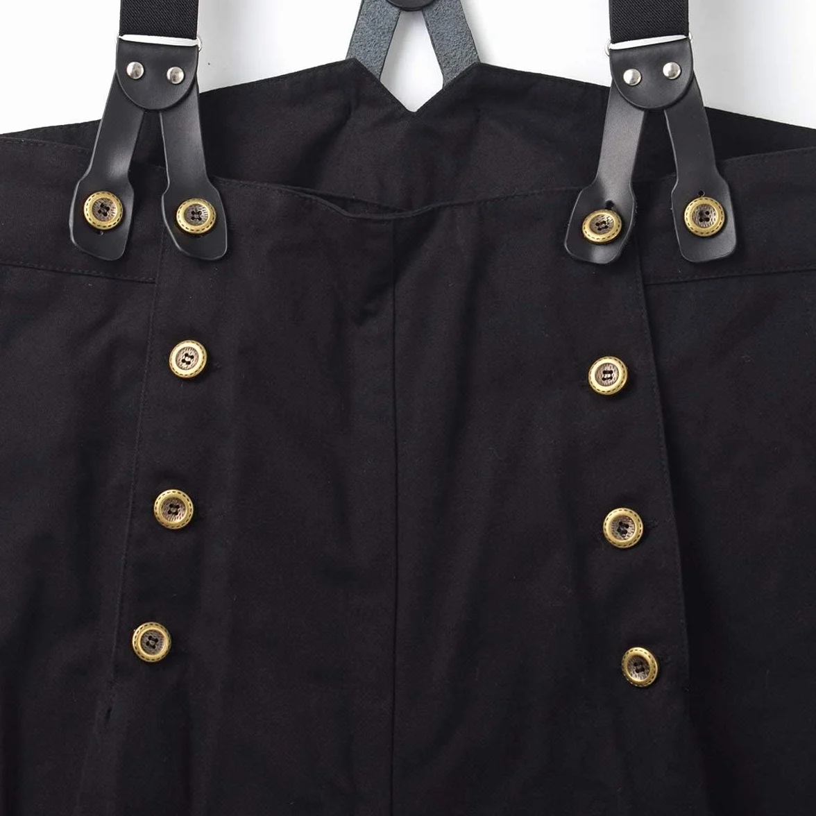BPURB Pantalon Victorien pour Homme Style Vintage Steampunk Gothique Punk Cosplay Pantalon