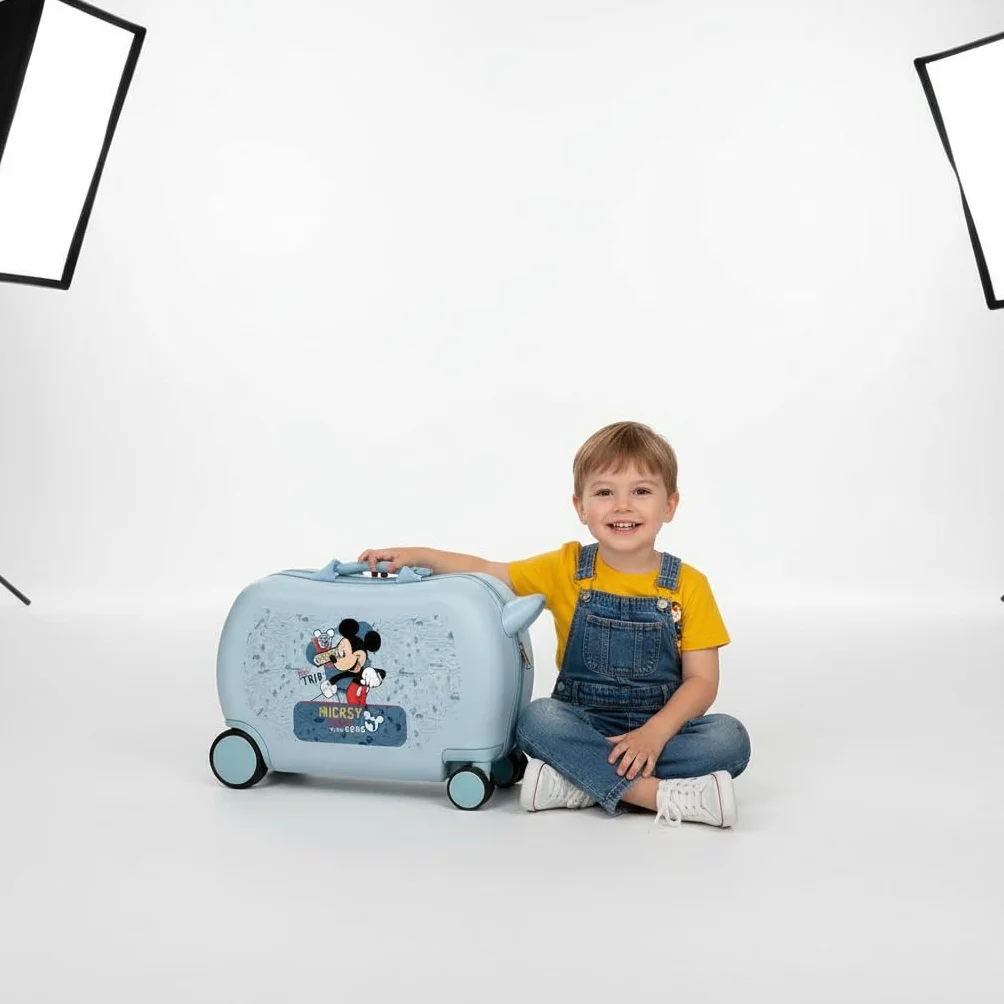 DISNEY Mickey Road Trip Garçon Bagage - Bagage pour enfant, Bleu